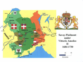 The Army of  the Duchy of Savoy 1688-1713