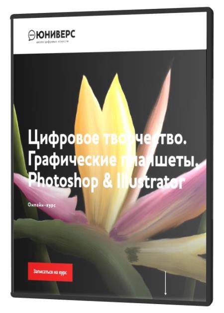Цифровое творчество. Графические планшеты, Photoshop & Illustrator (2021) 