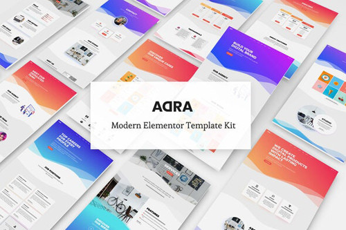 ThemeForest - Adra v1.0 - Modern & Creative Elementor Template Kit - 28329702