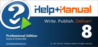Help & Manual Professional Edition 8.2.0 Build 5620