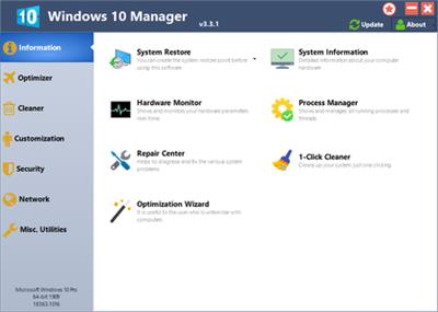 Yamicsoft Windows 10 Manager 3.3.4 Multilingual + Portable