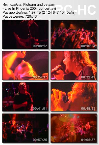 Flotsam and Jetsam - Live In Phoenix 2004 (DVDRip)