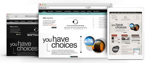 RocketTheme - Somaxiom v1.10 - Joomla Theme (Update: 1 April 2020)