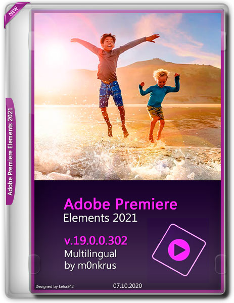 Adobe Premiere Elements 2021 v.19.0.0.302 Multilingual by m0nkrus (2020)