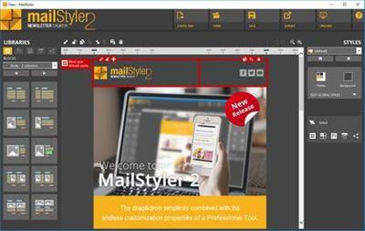 MailStyler Newsletter Creator Pro 2.9.0.100