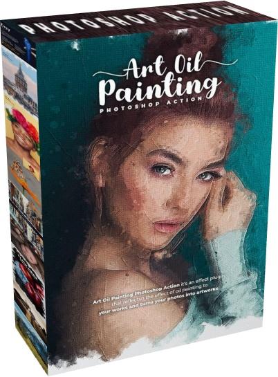 GraphicRiver - Art Oil Painting Photoshop Action
