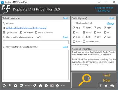 TriSun Duplicate MP3 Finder Plus 13.0 Build 028 Multilingual