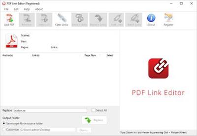 PDF Link Editor Pro 2.5.2 + Portable