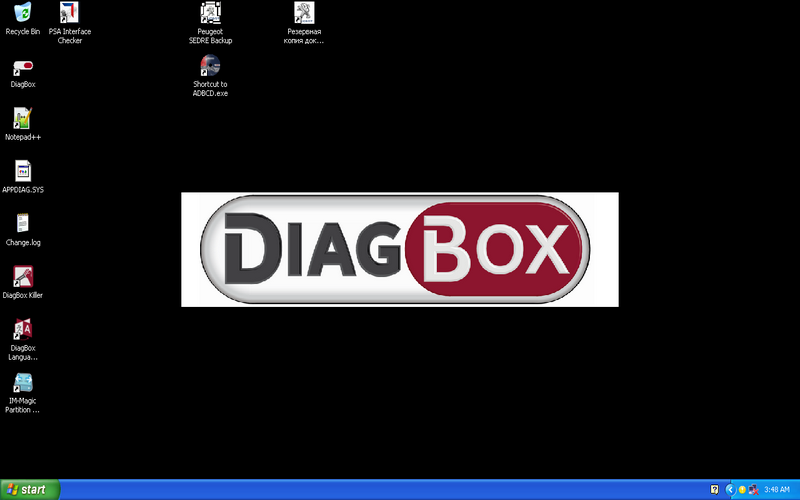 PSA Diagbox 8.55 + SBox2013.11 + Autodata 3.45 (VMWare)
