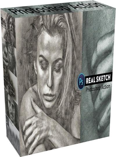 GraphicRiver - Real Sketch Pro Photoshop Action