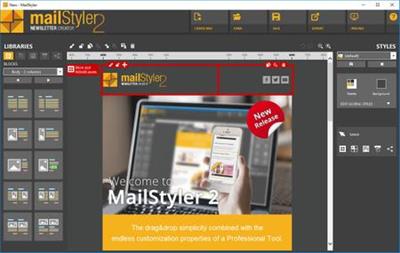 MailStyler Newsletter Creator Pro 2.9.0.101  Multilingual