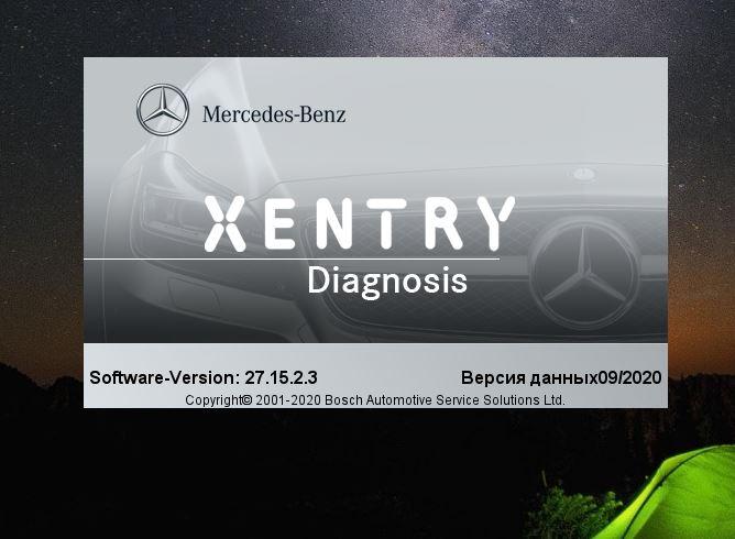 Xentry Pass Thru 09.2020 (x64) Multilingual