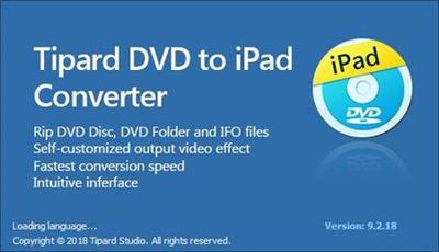 Tipard DVD to iPad Converter 9.2.26  Multilingual