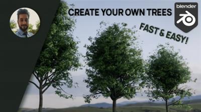 Create your Own Trees in Blender 2.8  Fast and Easy  Blender 2.90