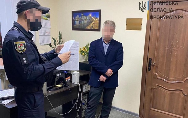 На "откате" поймали заместителя мэра в Луганской области