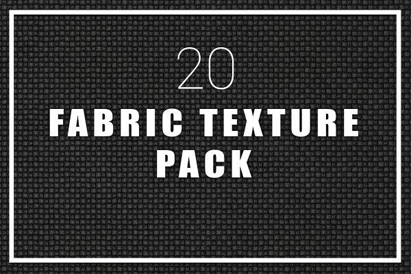 Creative Market - 20 Fabric Textures Pack