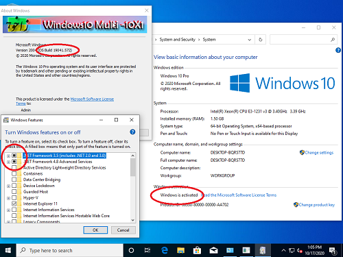 Windows 10 Pro/Enterprise 20H1 v2004.10.0.19041.572 AIO 14in2 (x86-x64) Multilingual