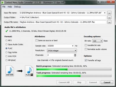 3delite Context Menu Audio Converter 1.0.45.90