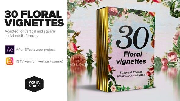 VideoHive - In Full Bloom - Floral Vignettes (AEP)