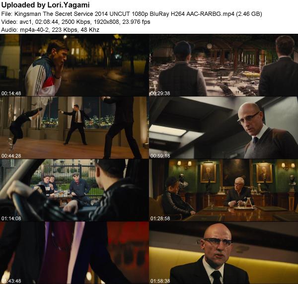 Kingsman The Secret Service 2014 UNCUT 1080p BluRay H264 AAC-RARBG