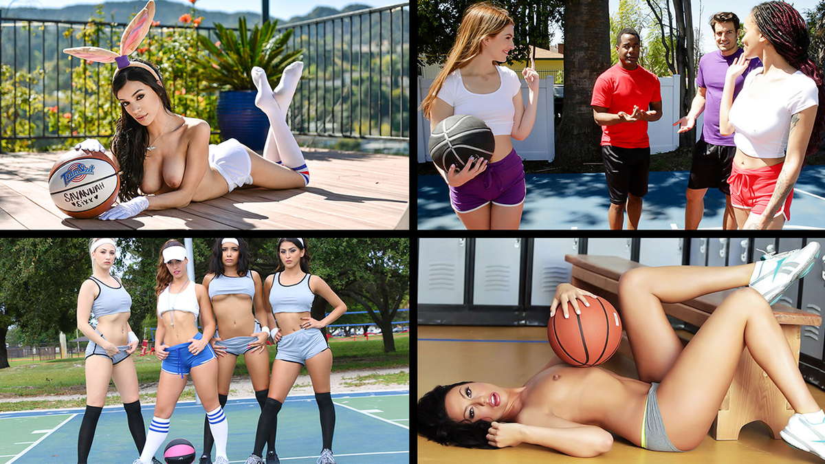 [TeamSkeetSelects / TeamSkeet.com] Savannah Sixx & Tiffany Brookes & etc - Breaking a Sweat [2020.10.21, All Sex, Compilation, Big Tits, Blonde, Blowjob, POV, 576p]