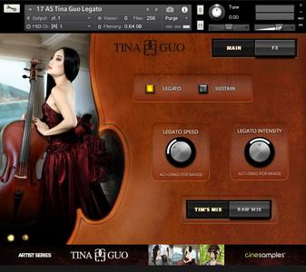 Cinesamples Tina Guo Acoustic Cello Legato v1.4 KONTAKT