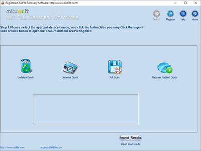 Aidfile Recovery Software 3.7.3.8
