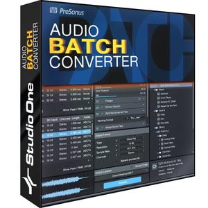 PreSonus Audio Batch Converter v1.0.0.2 WiN