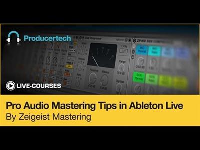 Producertech - Pro Audio Mastering Tips in Ableton Live