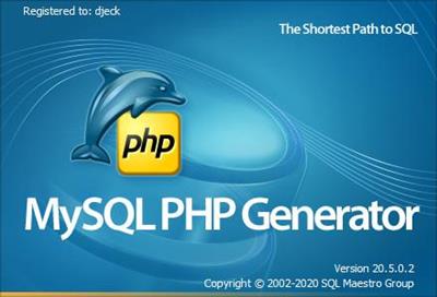 PHP Generator for MySQL Professional 20.5.0.4 Multilingual