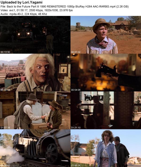 Back to the Future Part III 1990 REMASTERED 1080p BluRay H264 AAC-RARBG
