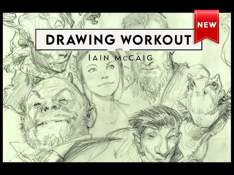Schoolism - Drawing Workout With Iain McCaig
