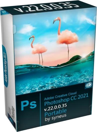 Adobe Photoshop 2021 x64 v.22.0.0.35 Portable by syneus (RUS/ENG/2020)