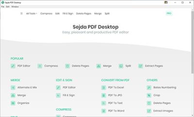 Sejda PDF Desktop Pro 7.0.12 (x64) Multilingual Portable