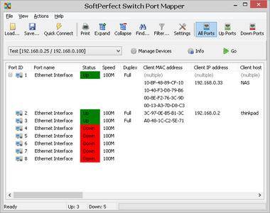 SoftPerfect Switch Port Mapper 3.1.1