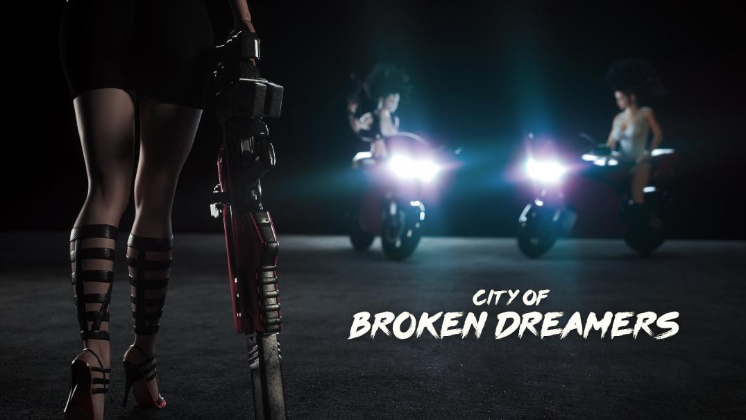 City Of Broken Dreamers [Ver.1.02] (phillygames) [uncen] [2020, ADV, Animation, 3DCG, Male Protagonist, Sci-Fi, Anal Sex, Big Tits, Graphic Violence, Milf, Oral Sex, Romance, Spanking, Vaginal Sex, Voyuerisum, Stripping, Bdsm] [Rus]