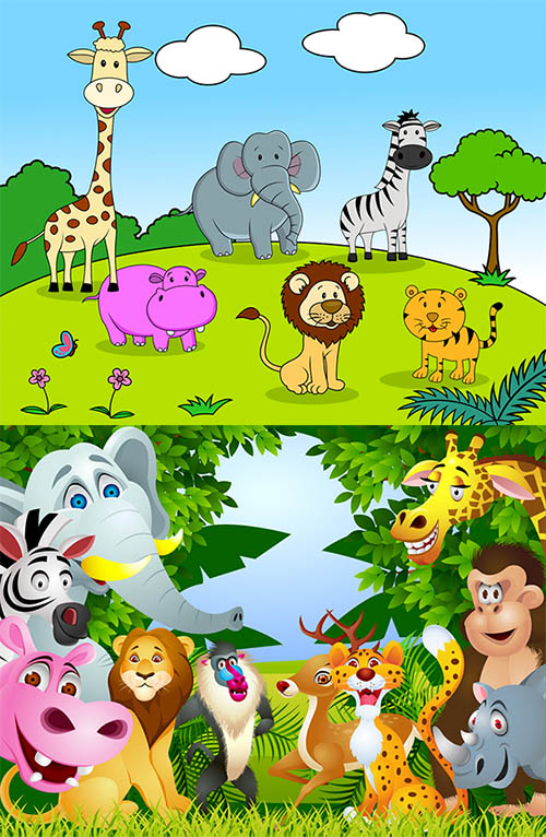Cartoon Animals 