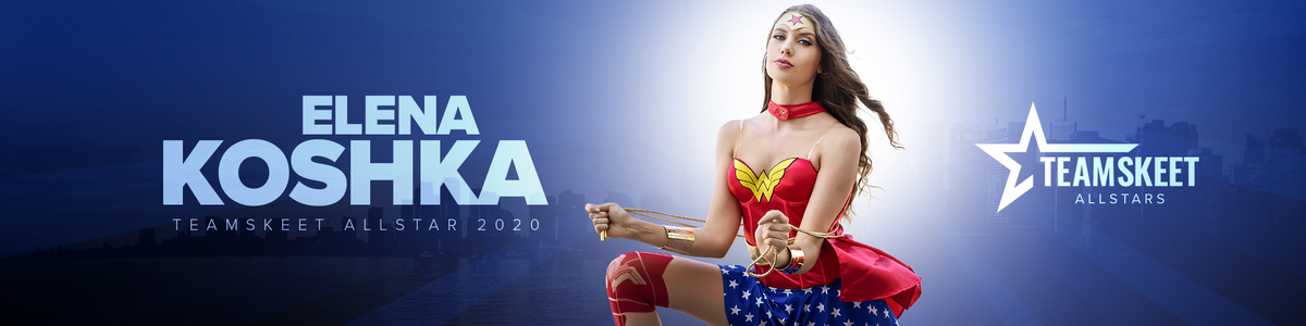 [TeamSkeetAllStars / TeamSkeet.com] Elena Koshka - A Night with Wonder Woman [2020.10.30, All Sex, 1080p]