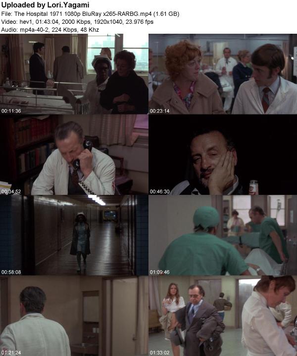 The Hospital 1971 BluRay 1080p x265-RARBG