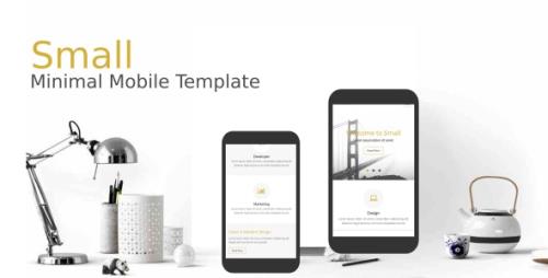 ThemeForest - Small v1.0 - Minimal Mobile Template - 20545694