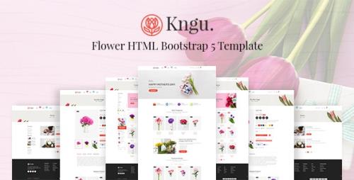 ThemeForest - Kngu v1.0 - Flower HTML Bootstrap 5 Template - 29149992