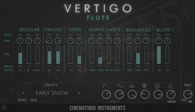 Cinematique Instruments Vertigo Flute KONTAKT