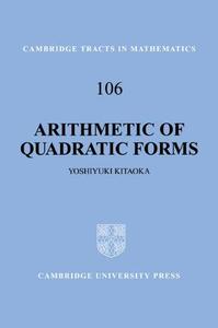 Arithmetic of quadratic forms