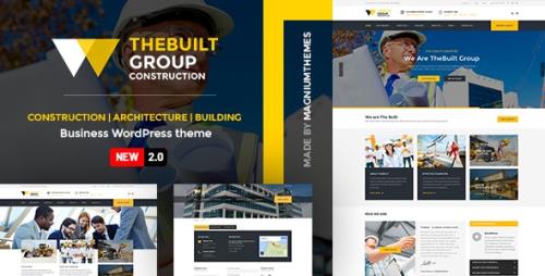 ThemeForest - TheBuilt v2.2.2 - Construction and Architecture WordPress theme - 16573550 - NULLED