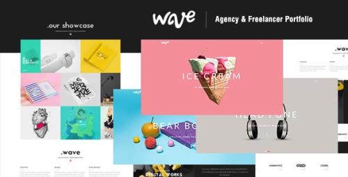 ThemeForest - Wave v1.0 - Agency Freelancer Portfolio (Update: 28 April 16) - 12631755