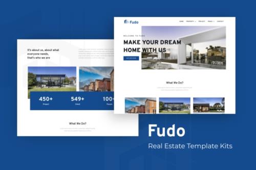 ThemeForest - Fudo v1.0 - Real Estate Elementor Template Kit - 29000547