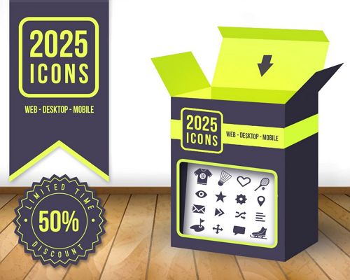 2025 Vector Icons Pack