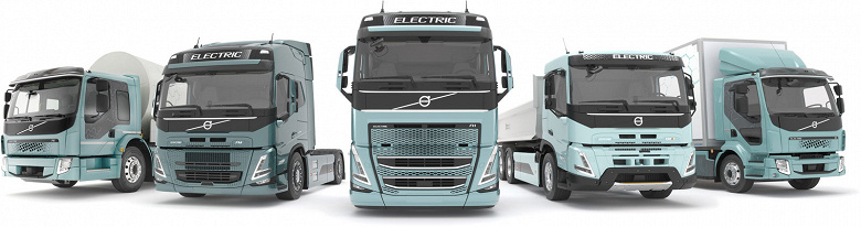 Volvo Trucks в 2021 году представит в Европе полный спектр электрических грузовиков