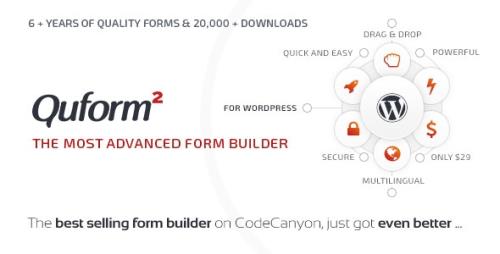 CodeCanyon - Quform v2.12.1 - WordPress Form Builder - 706149 - NULLED