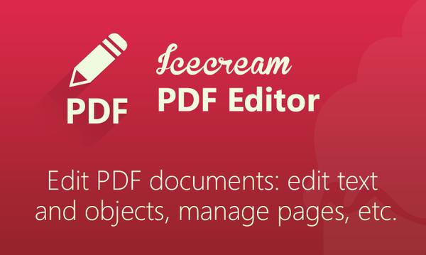 Icecream PDF Editor PRO 2.63